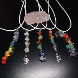 Handmade Natural Gemstone Pendants